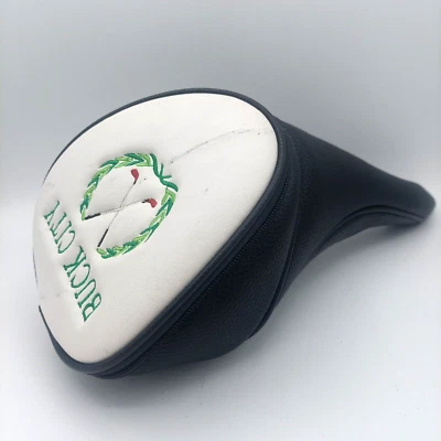 Buck City Mens Driver Headcover [Black/White] Pocket for Tees On Top -Fits 460cc - Image 1 of 4