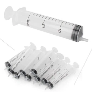 30ML Plastic Hydroponics Nutrient Scale Measuring Syringe Lab Reusable - Picture 1 of 8