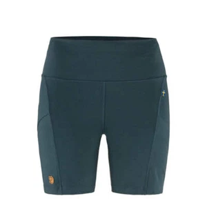 Fjallraven Womens Abisko 6 Inch Shorts Tights Mountain Blue - Picture 1 of 6