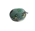 Earth Squared - Oval Jewellery Pouch - Botanical Velvet - Jade Green