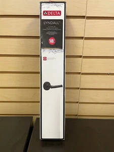 Delta Lyndall Collection 18 in Towel Bar Matte Black LDL18-MB - Picture 1 of 1