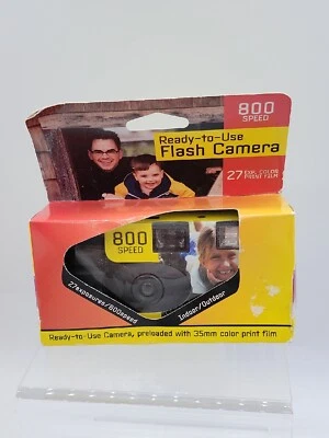 Ready To Use Flash 35mm Single Use Film Camera 800 Speed Exp 09 2007 Ferrania US - Image 1 of 4