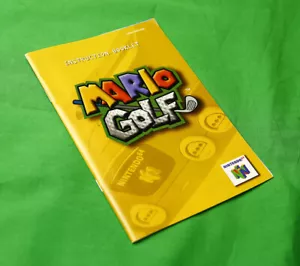Mario Golf Anleitungsheft/Manual • Nintendo 64 N64 • 1999 Sports Golfing - Bild 1 von 1