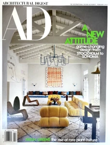 AD ARCHITECTURAL DIGEST MAGAZINE | FEB 2022 | A NEW ATTITUDE - Picture 1 of 1