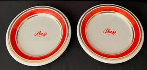 Set of 2 Vintage Regicoy England Bass Ale Ashtrays - Picture 1 of 6