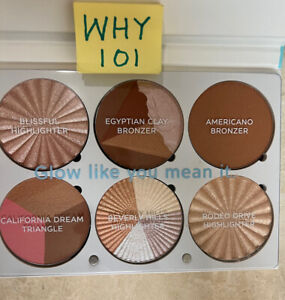 OFRA COSMETICS On the Glow Highlighting Bronzing Face Palette FULL SIZE RET$149
