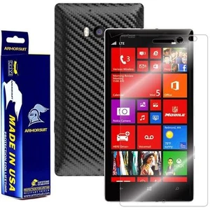 ArmorSuit MilitaryShield Nokia Lumia Icon+ Black Carbon Fiber Screen Protector - Picture 1 of 6
