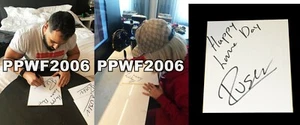 TABLERO SHIKISHI FIRMADO WWE RUSEV Y LANA AUTOGRAFIADO CON PRUEBA Y CERTIFICADO DE AUTENTICIDAD RARO 2 - Imagen 1 de 5