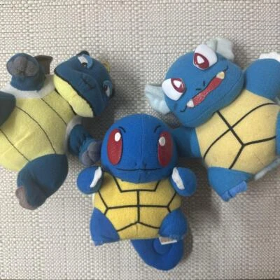 Figura Juguete Peluche Original Pokemon Squirtle Wartortle Blastoise Envío Gratis FEDEX Foto 1 de 4