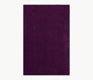 Alfombra de lana acolchada a mano púrpura - Hecha a mano de lana premium de Nueva Zelanda. - Imagen 1 de 4