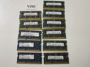 Samsung+Elpida 11x2Gb=22Gb PC3-8500 1066Mhz DDR3 SO-DIMM Laptop Memory RAM (4886 - Picture 1 of 2