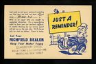 US Post Geschichte #879 Postkarte Auto Öl Werbung 1940 Montclair NJ
