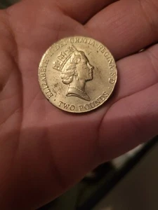 RARE 1996 Euro96 £2 football coin - Picture 1 of 3