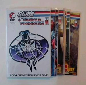 G.I. Joe vs the Transformers II #1-#4 Incs Some Variants + 2004 Con Exclusive - Picture 1 of 10