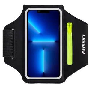 HAISSKY 7.0 Grande Fermeture Éclair Bracelet Sport Course pour Iphone 16 15 14 13 12 Pro Ma - Photo 1 sur 13