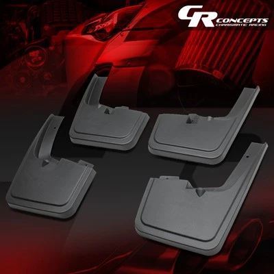 PARA FORD F150 15-18 CON MOLDURA DE BORDE DE RUEDA OE GUARDABARROS DELANTERO + TRASERO GUARDABARROS ALETAS CONTRA SALPICADURAS Foto 1 de 4