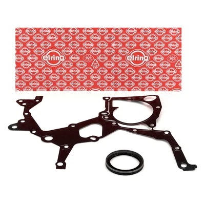 ELRING Dichtung Steuergehäuse + Wellendichtring Kurbelwelle für BMW M47 M57