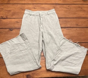 ORIGINAL 1970s WIDE-LEG FLARE BOTTOMS/PANTS- Size XS Handmade Possibly - Picture 1 of 13