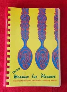 Vintage 1970 Lindsborg, Kansas Hylingsfrest Smörgåsbord COOKBOOK SWEDISH Recipes - Picture 1 of 10