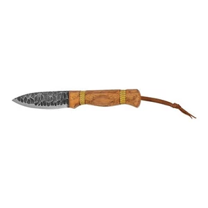 Condor 1095 High Carbon Steel 0.1 In Thick Blade Cavelore Fixed Knife - Picture 1 of 6