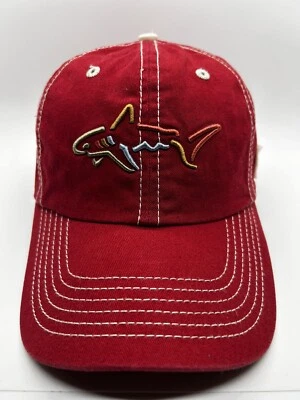 Greg Norman Golf Cap Hat Adult Adjustable Red 100% Cotton - Image 1 of 4