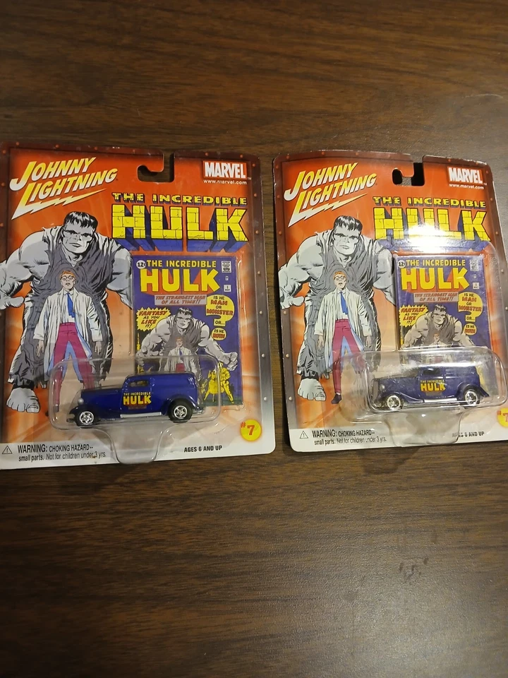 Johnny lightning the incredible hulk #7 marvel 33 Ford Delivery (Lot of 2) - Image 1 of 3