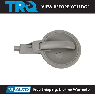 TRQ Front Right Interior Door Handle Gray For 2008-2010 Dodge Avenger Foto 1 de 4