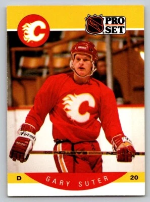 1990-91 Pro Set - Gary Suter #46 - Image 1 of 2
