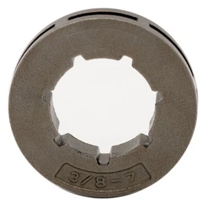 CHAINSAW CHAIN SPROCKET RIM 3/8 7 tooth Small for Stihl Husqvarna & MORE - Picture 1 of 3