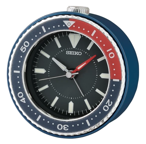 Mai Alarm Clock QHE184ELH Classic Blue/Red Pepsi SKX Cover