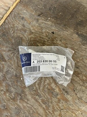 Kit de palanca de control HVAC original Mercedes Benz reposapiés izquierdo y derecho 2038300033 Foto 1 de 2