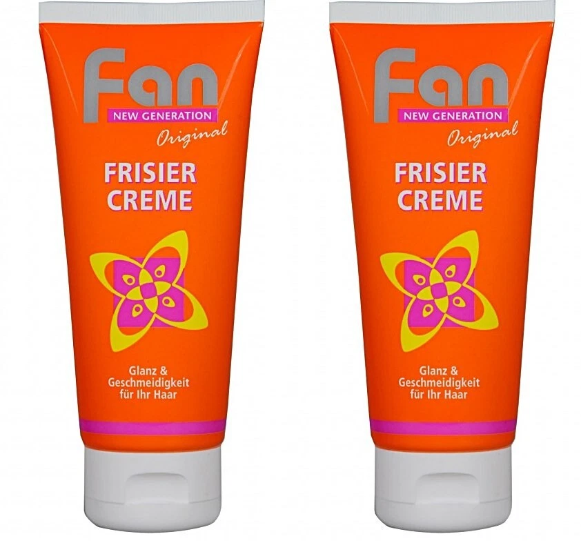 2 Tuben Fan Frisiercreme Haarcreme  (2 x 100 ml) - Bild 1 von 1