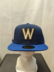 NWS Washington Senators The Blues New Era 59fifty 7 3/8 MLB - Picture 1 of 10