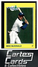 Mike McDonald 1988 Grand Slam Wausau Timbers #11  Seattle Mariners