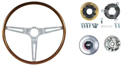 Kit de volante OER R6532 16" nogueira 1967-1968 Chevrolet Camaro Nova Impala - Imagem 1 de 3