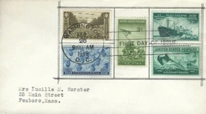 939 ARMED FORCES COMBO FDC - handgezeichnet - Bild 1 von 1