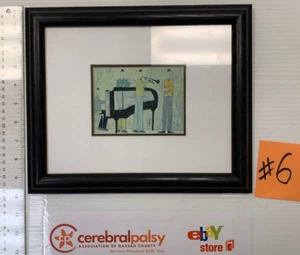 Small Spence by Annora Spence - Musicians - Framed & Matted Print - #6 - Picture 1 of 9
