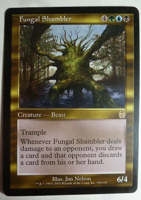 Magic The Gathering Fungal Shambler Apocalypse #100 LP/NM - Image 1 of 2