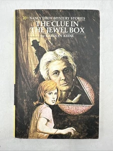 Vintage Nancy Drew #20 The Clue in the Jewel Box Carolyn Keene 1972 Hardcover - Imagen 1 de 8