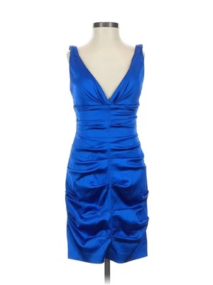 Женское синее коктейльное платье Xscape от Joanna Chen 2 - Изображение 1 из 4