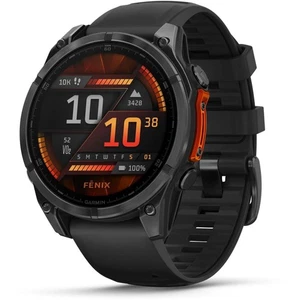 Garmin fenix 8 - 47mm AMOLED Slate gray with black silicone band | FREE Post - Picture 1 of 12
