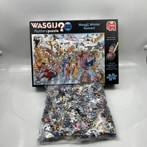 Wasgij puzzle misterioso n. 22 'GIOCHI INVERNALI WASGIJ'! - Completo - Foto 1 di 17