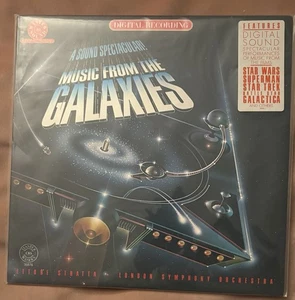 SEALED - Ettore Stratta - Music From The Galaxies - CBS 35876 LP Vinyl Record - Picture 1 of 3