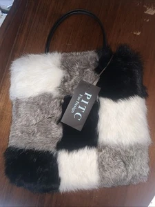 Rabbit Fur Bag / Fully Lined - Picture 1 of 3