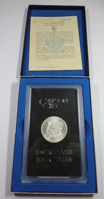1878 CC Carson City GSA HOARD Silver Morgan Dollar $1 US Coin w Box & COA 55054D - Image 1 of 4