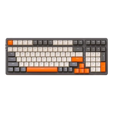 Mechanische Tastatur mit 100 Tasten, 2,4 G Bluetooth, Kabellose Tastatur, D8243 - Bild 1 von 4