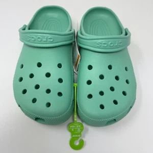 Crocs Classic Clog Womens Size 8 Lagoon Green Casual Lightweight 10001-3UG Slip - Picture 1 of 7