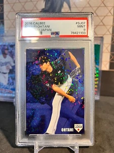 ⭐️ SHOHEI OHTANI 2016 CALBEE SAMURAI JAPAN #SJ07 PSA 9 MINT JAPANESE CARD 🔥 - Picture 1 of 4