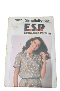 UNCUT Simplicity ESP 9057 Pattern Size 10 12 14 Vintage 1979 92996 - Picture 1 of 4