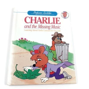 Vintage Professor Scribbler Charlie & The Missing Music Hardback 80s*MINOR WEAR - Picture 1 of 12